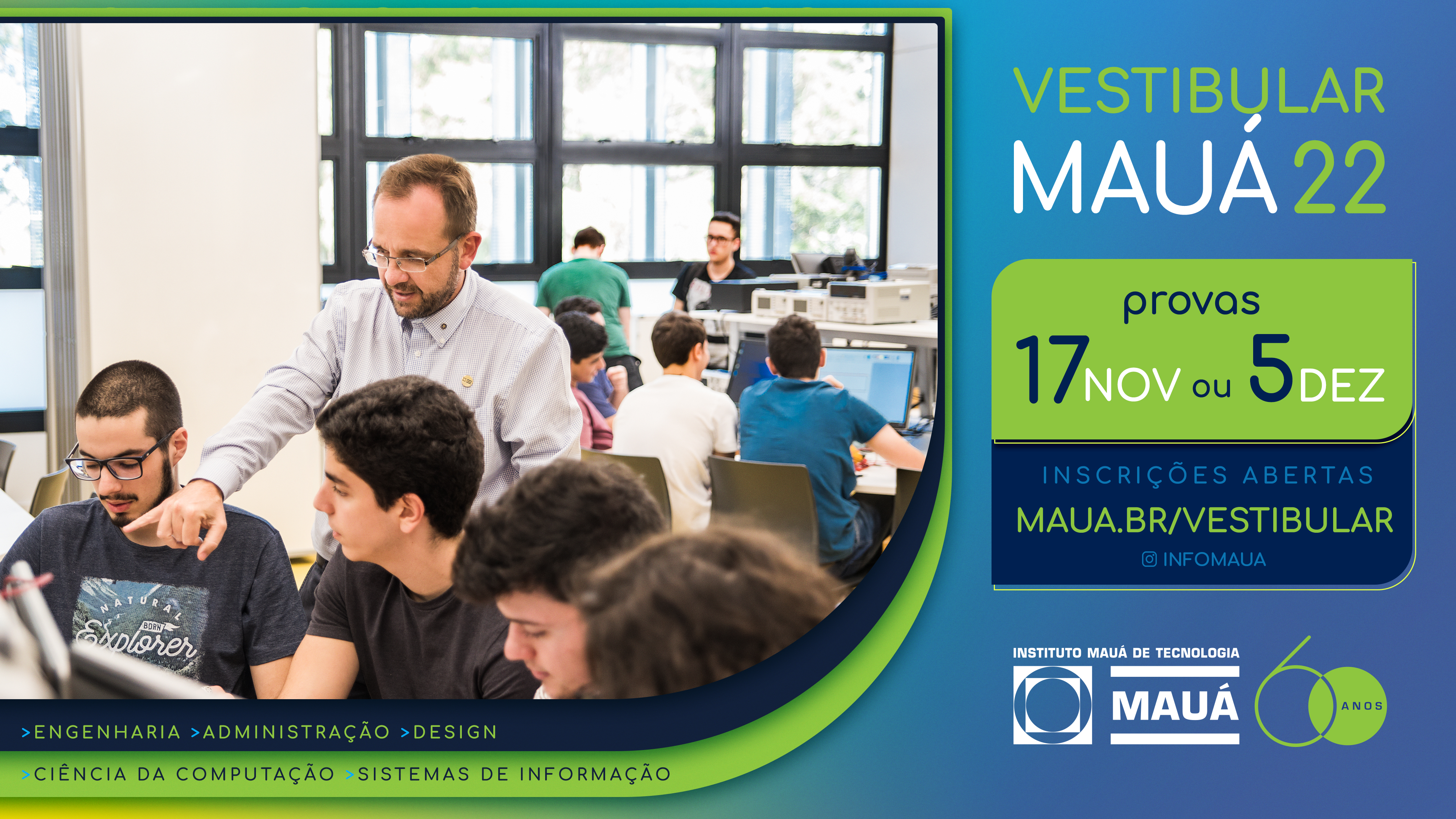 Vestibular Mauá 2022 | ÚLTIMA SEMANA: cadastre-se para a prova de 17 de novembro!